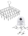 Silver Marine Grade Stainless Peg & Peg Hanger (100% Rust Proof) Bundle - EcoLuxe Living
