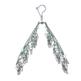 2x Foldable Stainless Peg Hangers (Rust Resistant) Bundle - EcoLuxe Living
