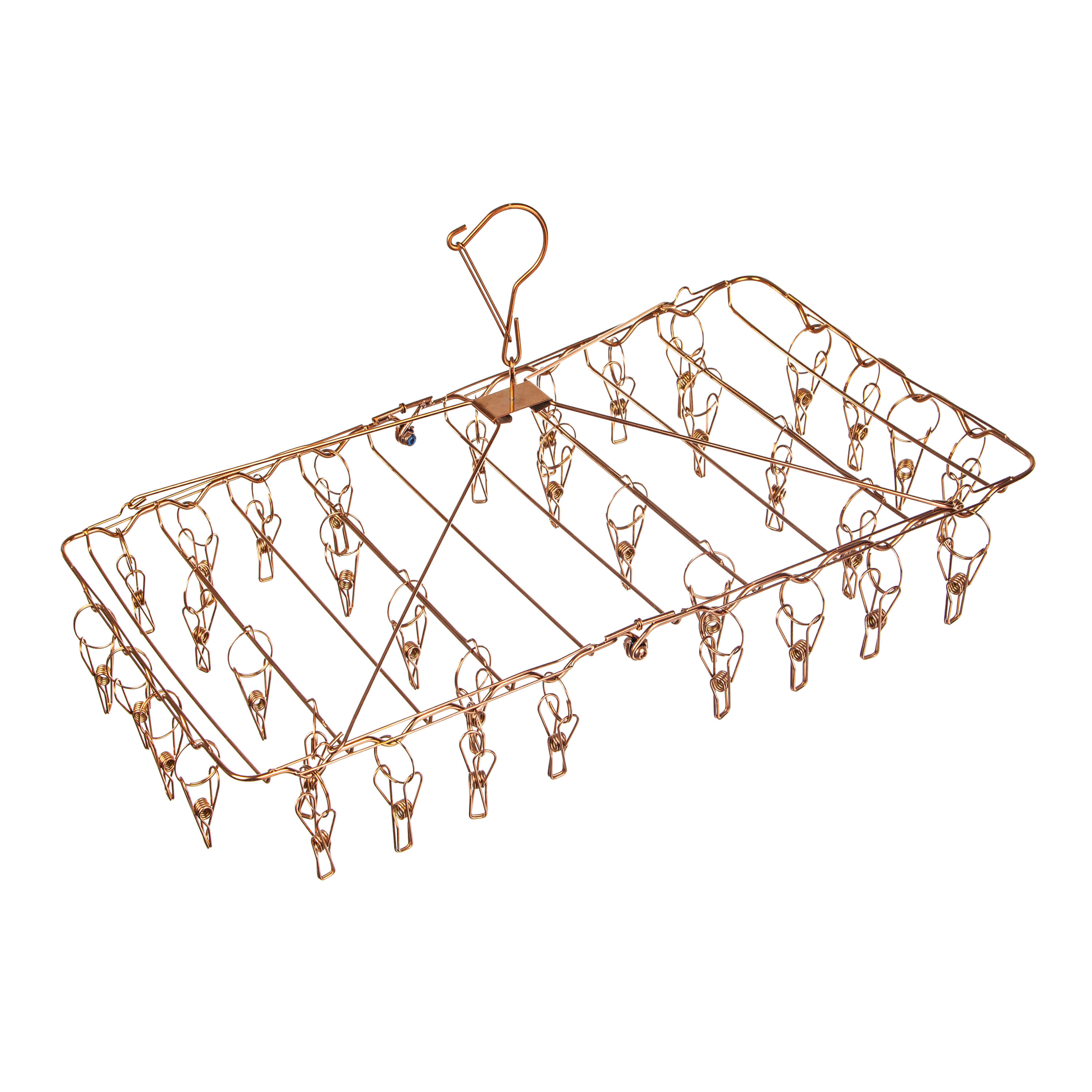 2x Foldable Stainless Peg Hangers (Rust Resistant) Bundle - EcoLuxe Living