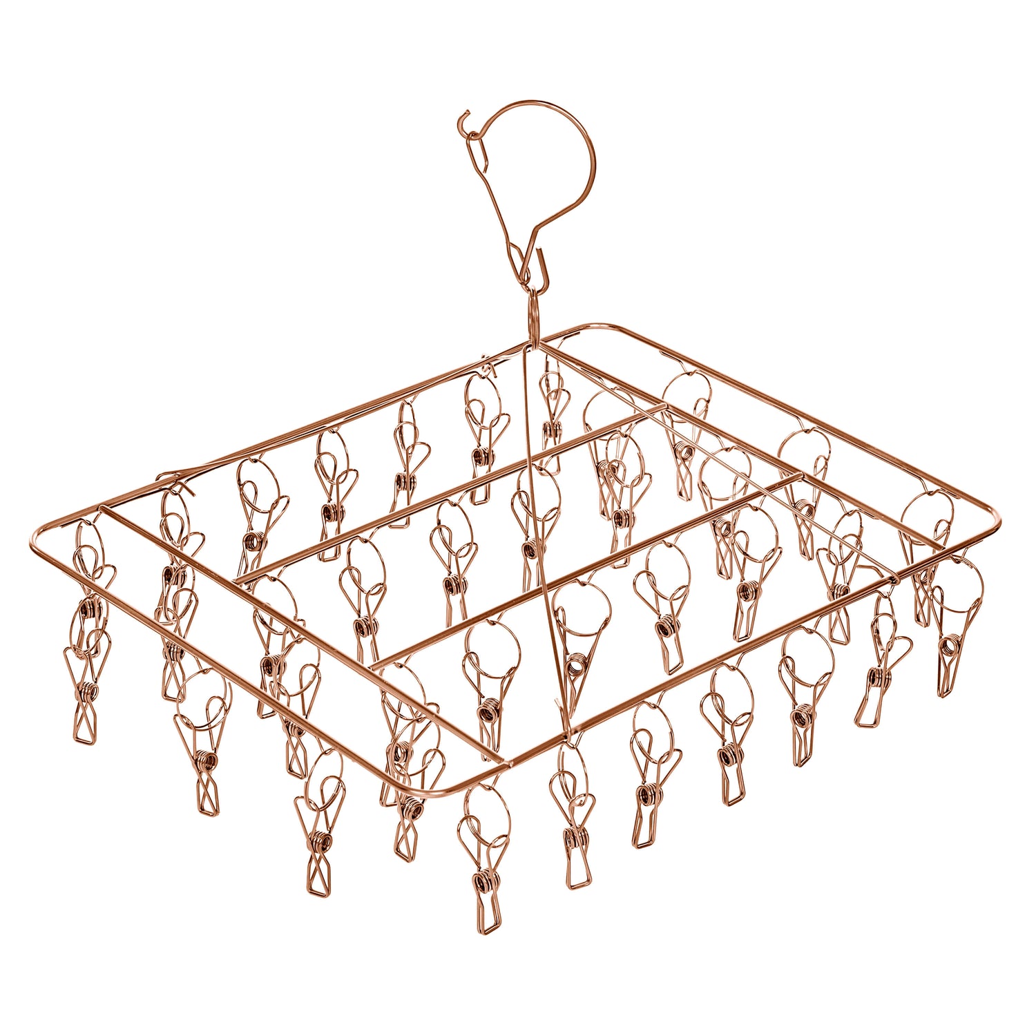 Silver Marine Grade Stainless Peg &amp; Peg Hanger (100% Rust Proof) Bundle - EcoLuxe Living