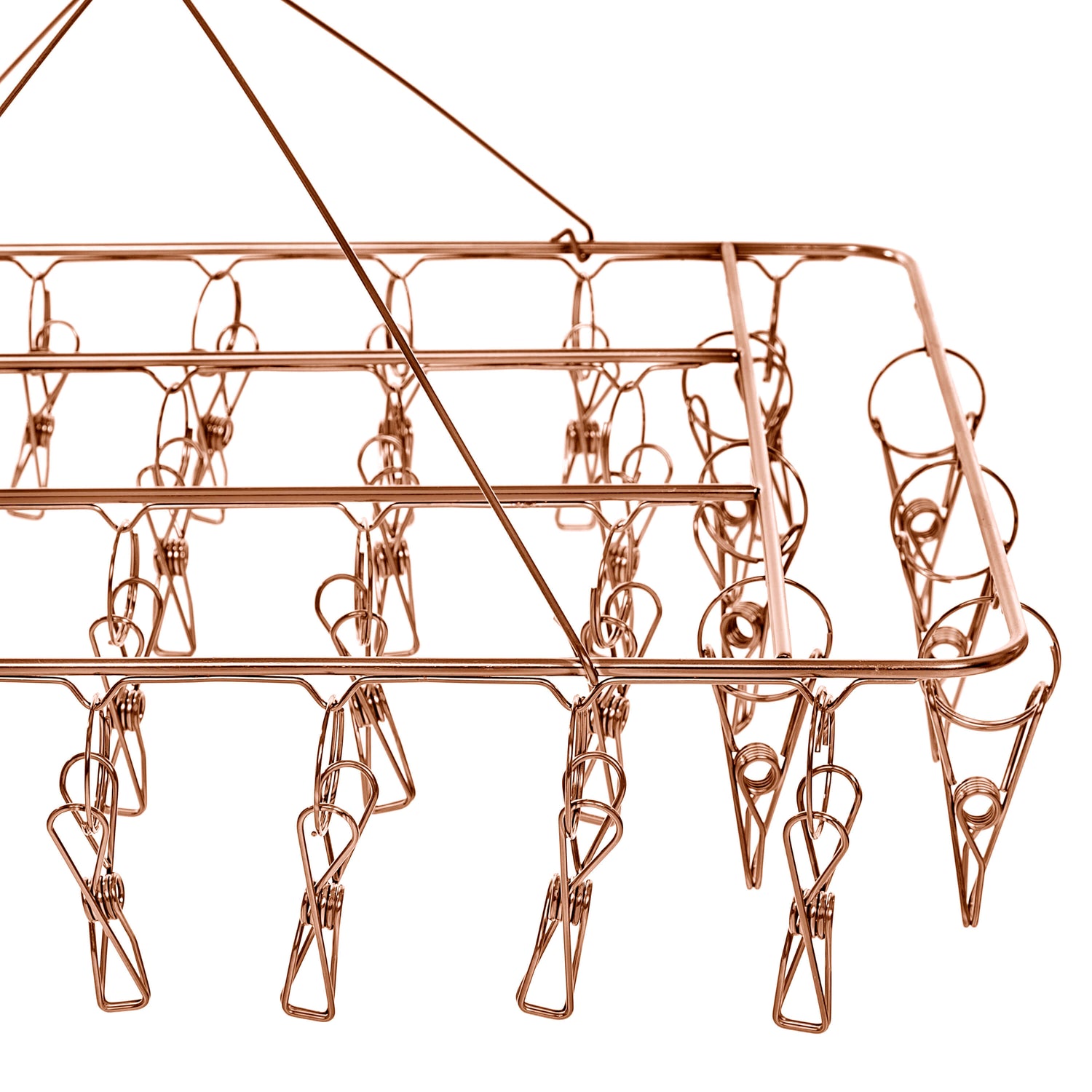 Silver Marine Grade Stainless Peg &amp; Peg Hanger (100% Rust Proof) Bundle - EcoLuxe Living