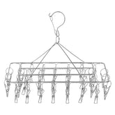 Silver Marine Grade Stainless Peg & Peg Hanger (100% Rust Proof) Bundle - EcoLuxe Living