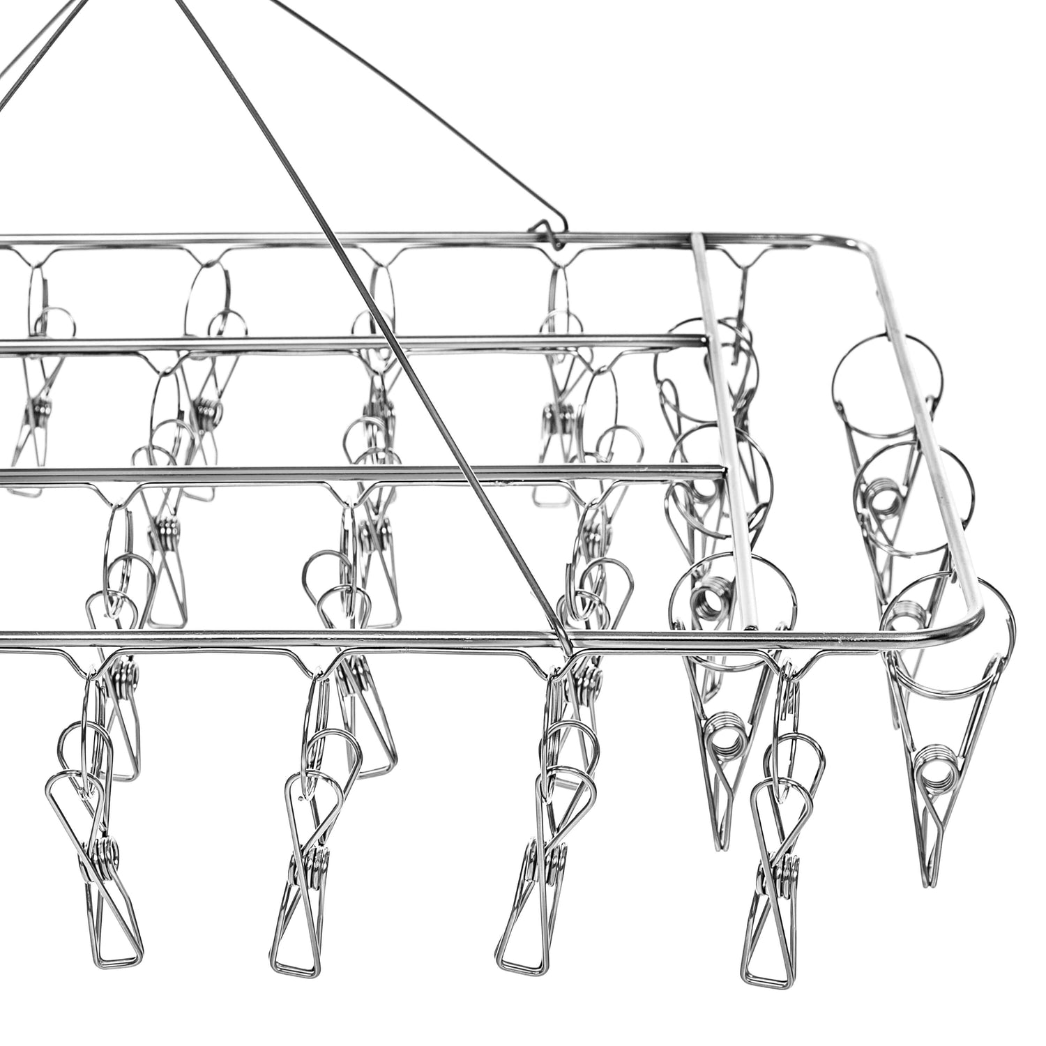 Silver Marine Grade Stainless Peg Hanger (100% Rust Proof) - EcoLuxe Living
