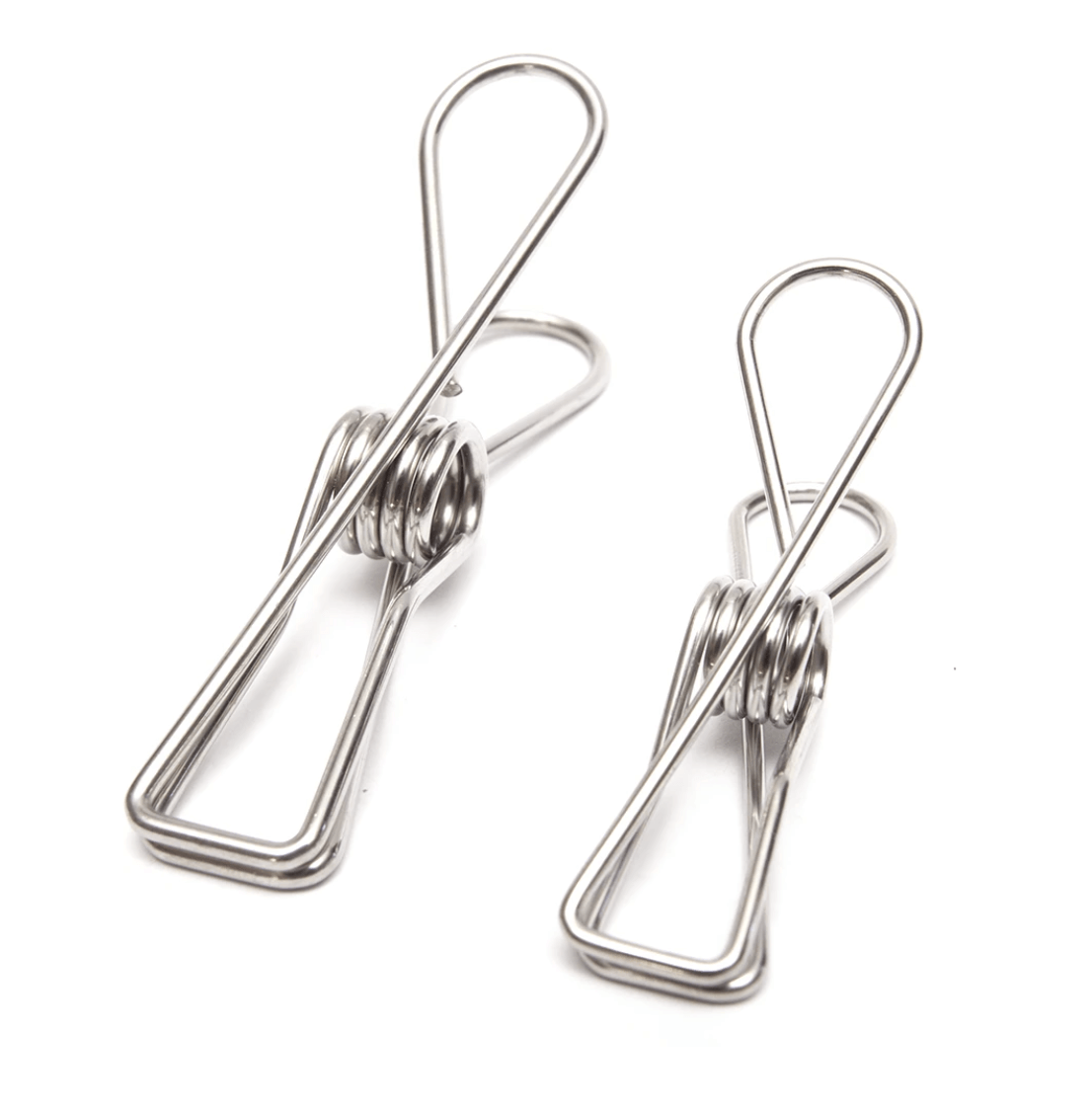 Silver Peg (Rust Proof) &amp; Foldable Peg Hanger (Rust Resistant) Bundle - EcoLuxe Living